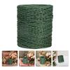 1 Roll 210M White Flower Binding Wire Sturdy Flexible Floral Craft Rope for Bouquet Wrapping Gift Decoration Rustic Party DIY