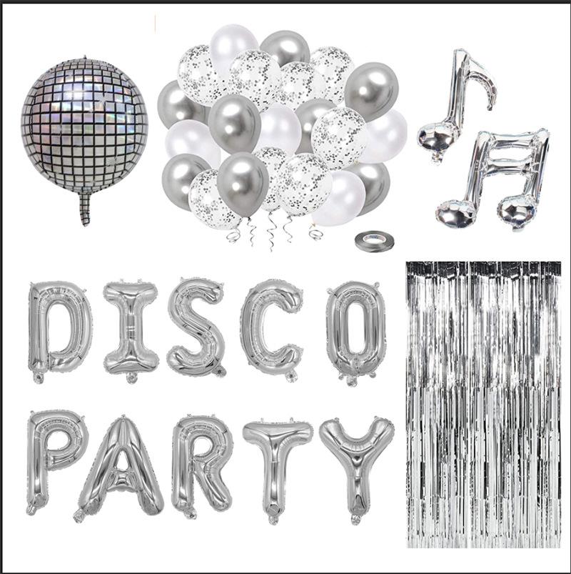 Personalized Aluminum Film Balloon Combination Set Birthday Party Decoration Background Cover