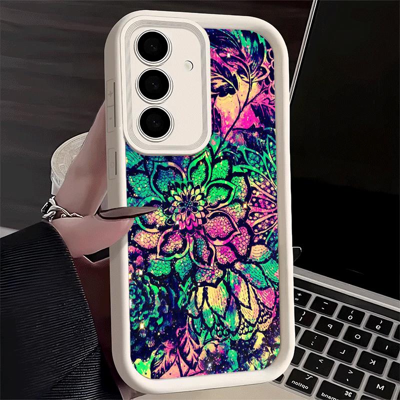 Handyhülle für Samsung Galaxy A17 A16 A15 A14 A13 Mandala Sonnenblume Traumhafter Stil A56 A36 A26 A55 A35 A25 A54 A34 A24 A53 A33 A23