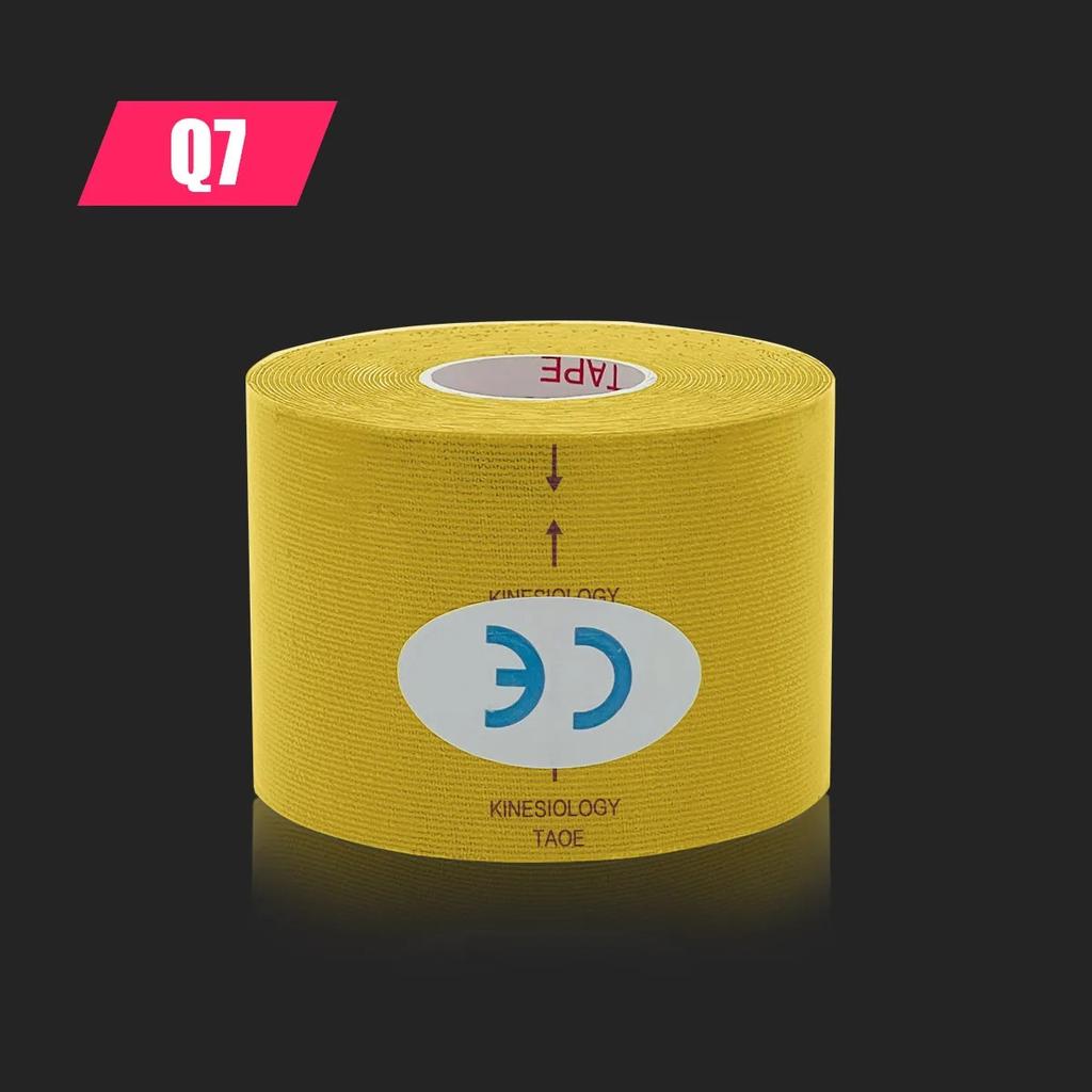 1Pcs Waterproof Kinesiology Tape for Sports Muscle Recovery Pain Relief Athletic Bandage Tennis Gym Protector Strapping