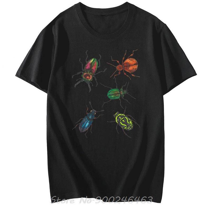 Cottagecore Entomology Tee Vintage Bug TShirt Insect Praying Unisextis Top Gift for Insect Lover Scientific Aesthetic Beetle Shirt