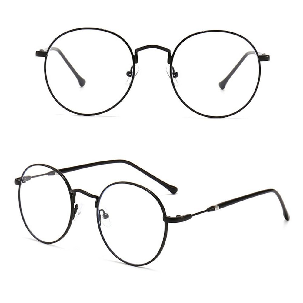 Neue Mode Blaulichtfilterbrille Damen Herren Runde Fassung Optische Brille Augenschutz Büro Computerbrille Ultraleicht