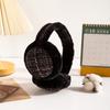 Plush Foldable Ear Cover Windproof Winter Thicken Earflap Winter Warm Earmuffs  Women