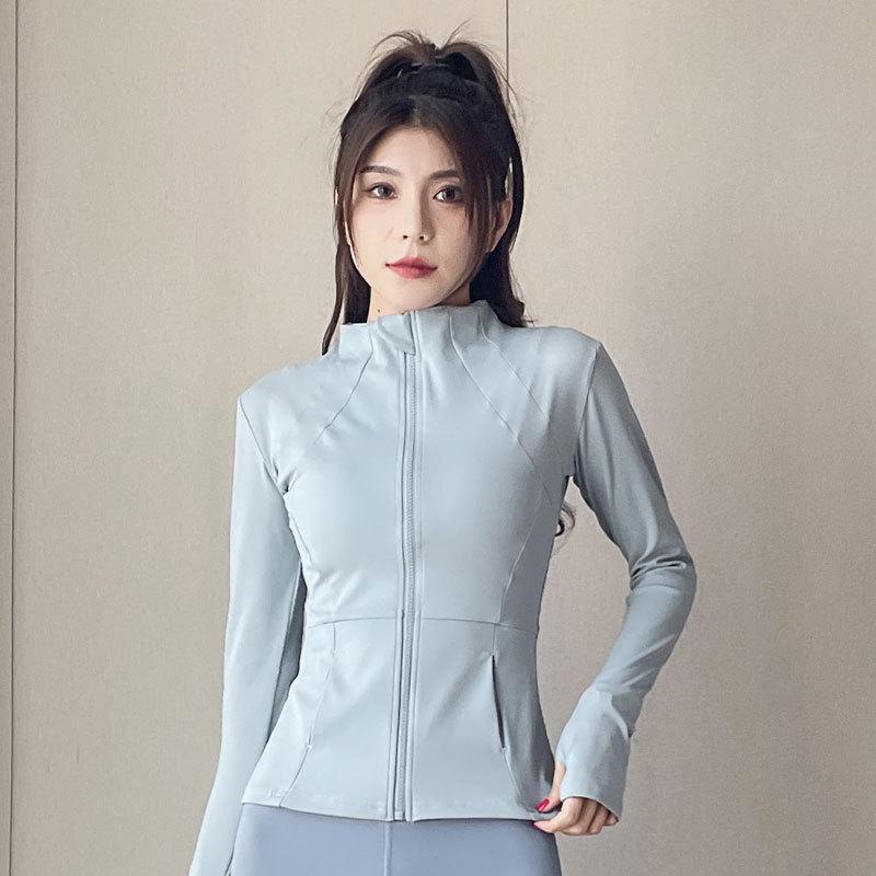 Women's 2024 High-End Yoga Suit: Advanced Pilates Fitness Jacket & Micro Flare Pants