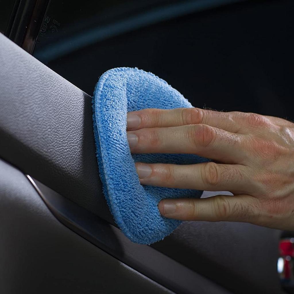 Sponges Car Wash Buffing Polish Wax Applicator 5 Inch Soft Portable Sponge For Car Paint Correction Home Door Window Cleaning RV
