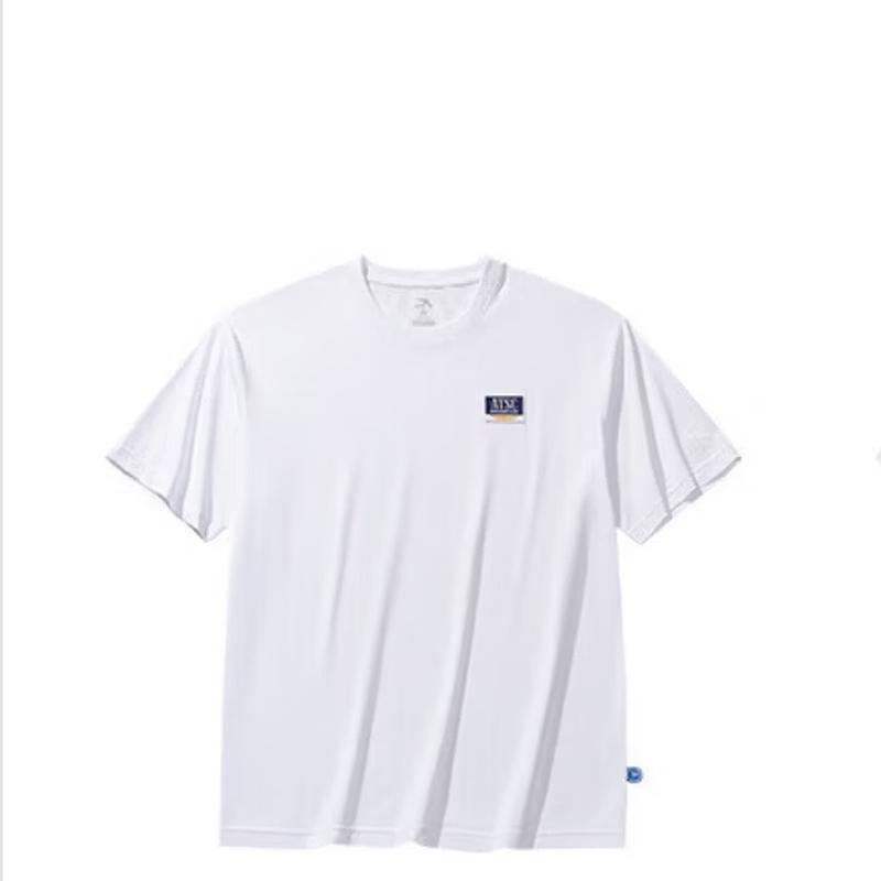 ANTA Men s Ice Silk Antibacterial Breathable Short Sleeve T-Shirt 2XL