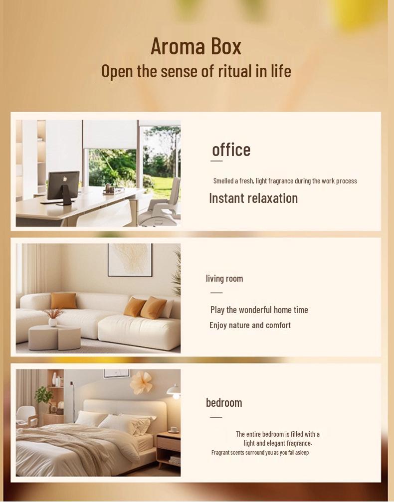 Artistic Realm Fireless Aroma Diffuser: Long-Lasting Indoor Air Freshener & Odor Remover, Perfect for Home and High-End Bathroom Décor.