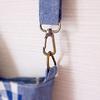 Yamashita Shosha Craft Parts Shop 25mm Silver Snap Hooks (20 Pieces) for Shoulder Belts and Keychains