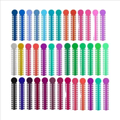 1040 stk/pakke Dental kjeveortopedisk elastisk ligaturtråd Gummistrikk Elastisk O-ringslips