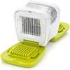 Garlic Grinder Aid Press Box, ABS Plastic Stainless Steel Garlic Chopper Crusher Garlic Mincer Ginger Presser