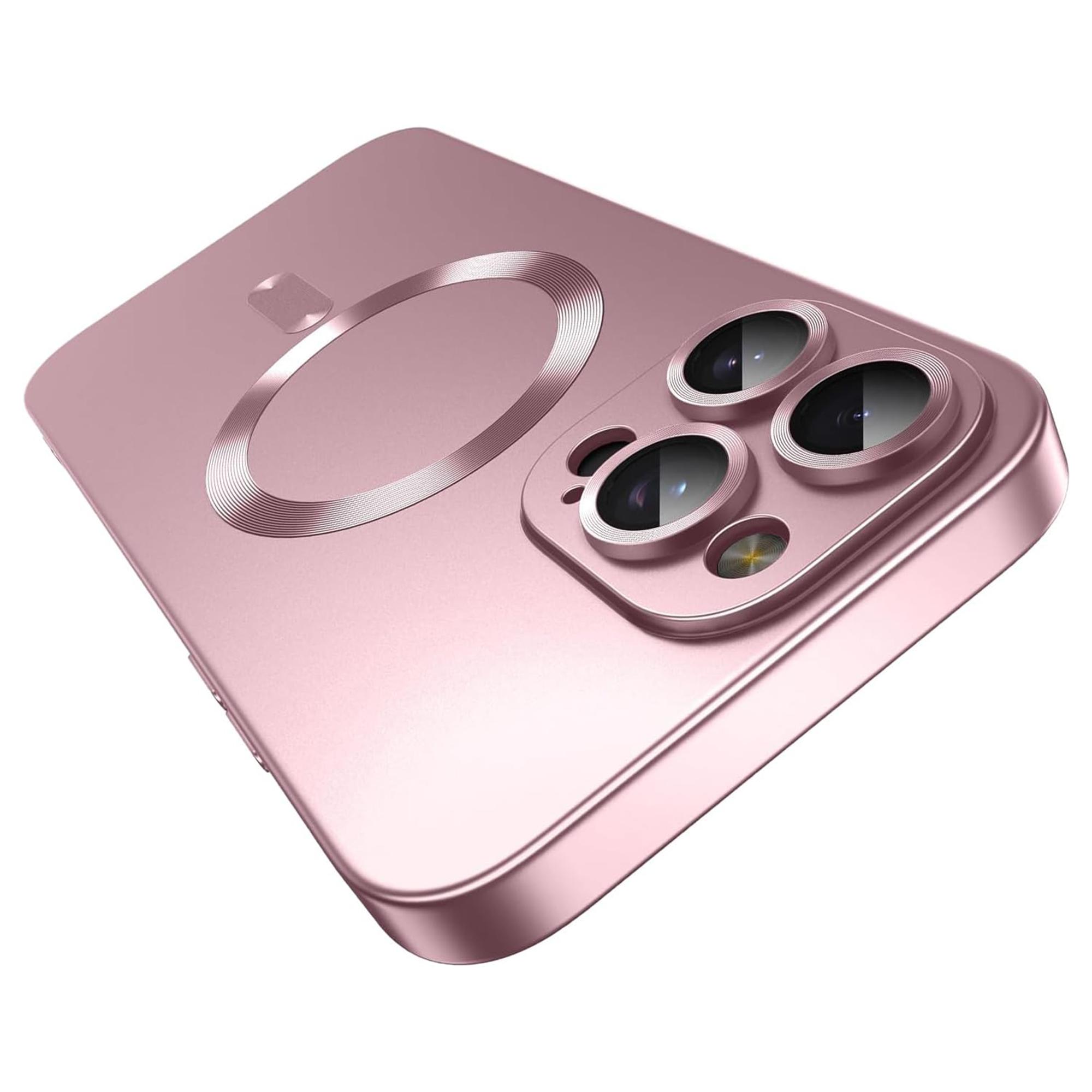 For iPhone 16 Pro Case Compatible with MagSafe Ultra Thin TPU Phone Cover with Lens Protection