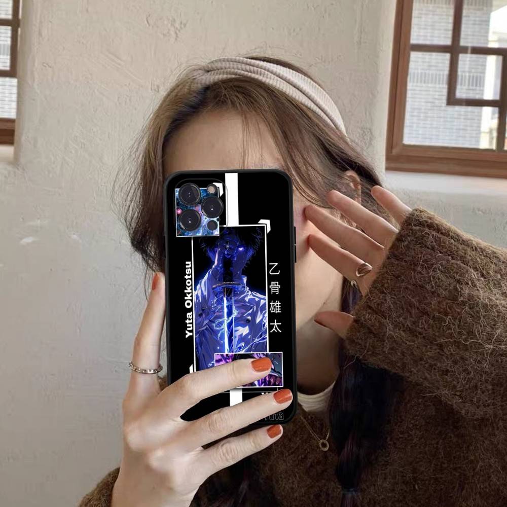 Anime O-Okkotsu Y-Yuta Phone Case For Iphone 17 Air 16 15 14 13 12 11 Pro Max 16 15 14 Plus TPU Soft Case