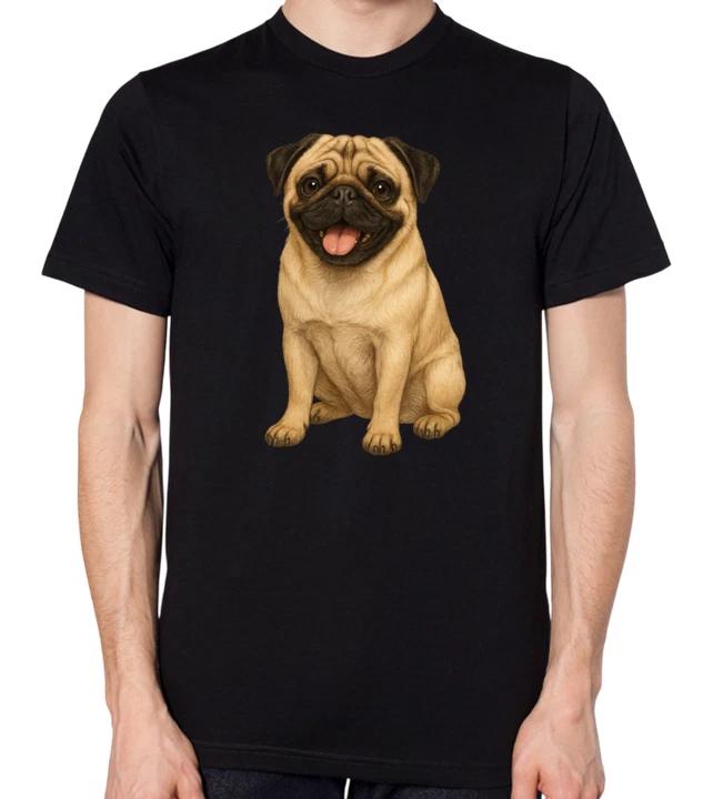 Pug Dog Unisex T-Shirt XXL