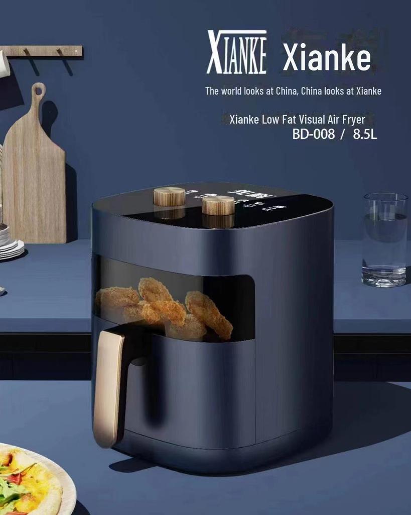 Xianke Multifunctional Smokeless Air Fryer – Large Capacity Electric Oven