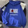 Rose Humbe Printing Hoodies Casual Winter Long Sleeve Sweatshirt for Winter Fall Streetwear Soft Pullovers Hoodie
