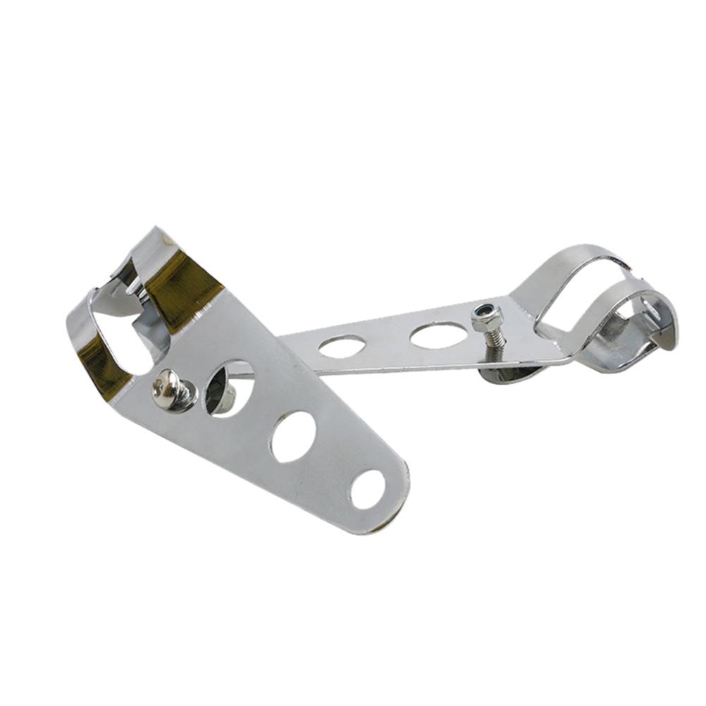 Motorcycle Headlight Bracket Side Mount 28-43Mm Fork Tube Universal Metal Motorbike Accessories Adjustable Ears For Most