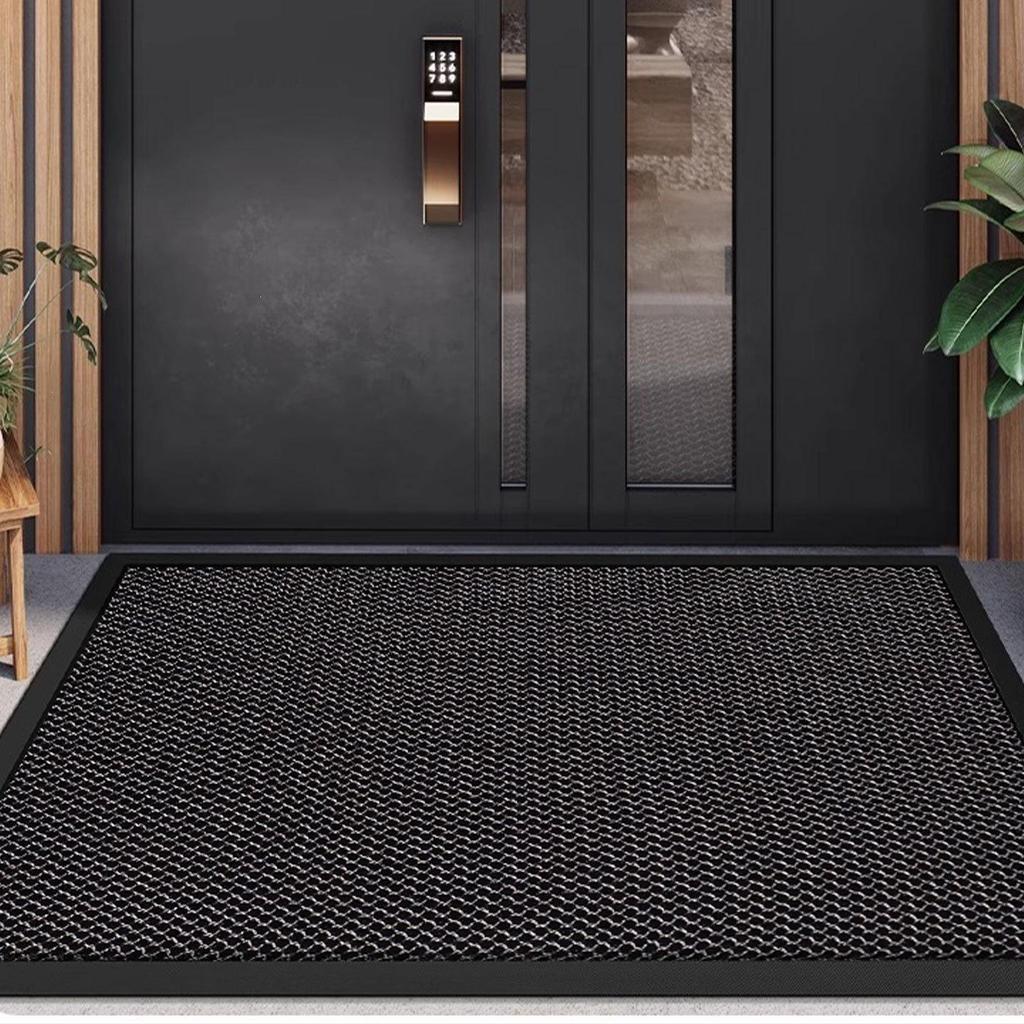 Premium Non-Slip Elastic Loop Doormat: Wear-Resistant, No Shedding, Easy-Clean Entry Mat