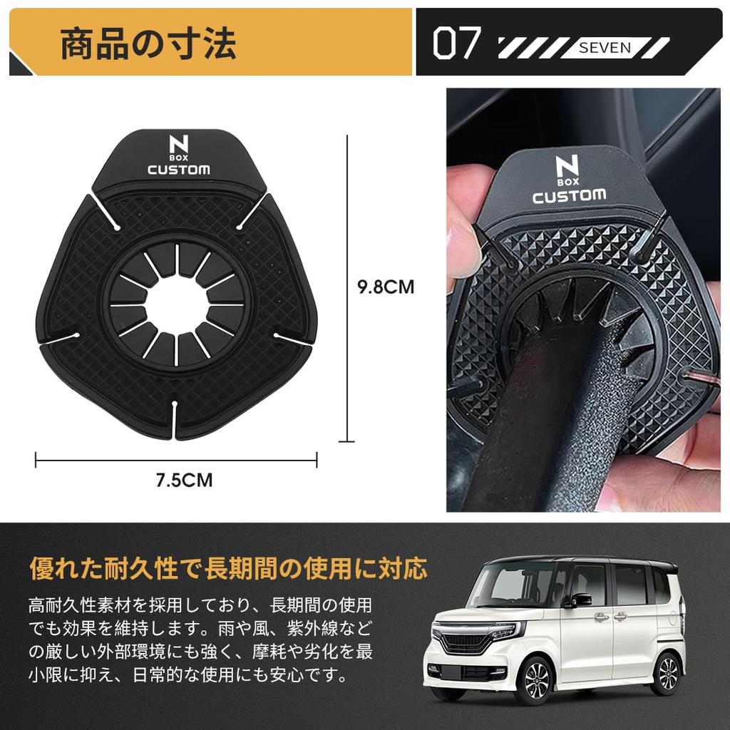 LUTU N-Box Custom Wiper Hole Cover, Exclusive Logo, Fall Leaves Prevention, Foreign Objects,