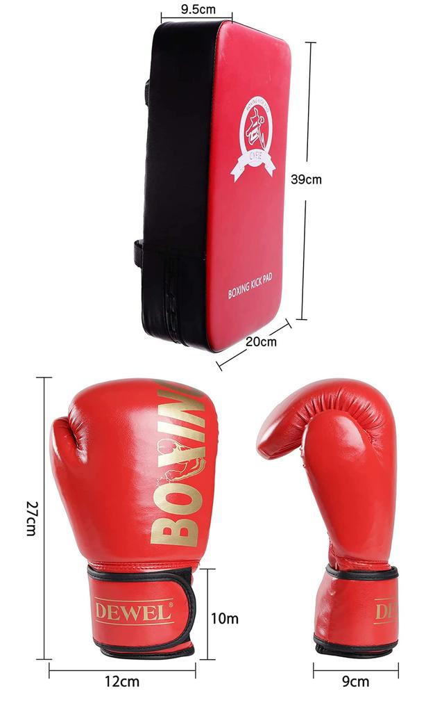 CYFIE Kick Karate and Boxing Punching Gloves for Mixed Martial Stress Set of 2 Mitts, Gloves, 8oz, Hitting, Arts, Relief, Beginners,