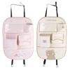 NEW Car Holder Seat Back Storage Bags Anti Kick Mat Protector for Kids Detachable Pockets Tablet Phone Stand Trash Bin