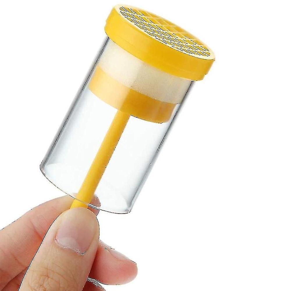 Queen Bee Marking Kit, 2 Queen Marking Cage Tube With 3 Bee Marker Pen For Beekeeper Tool-hao