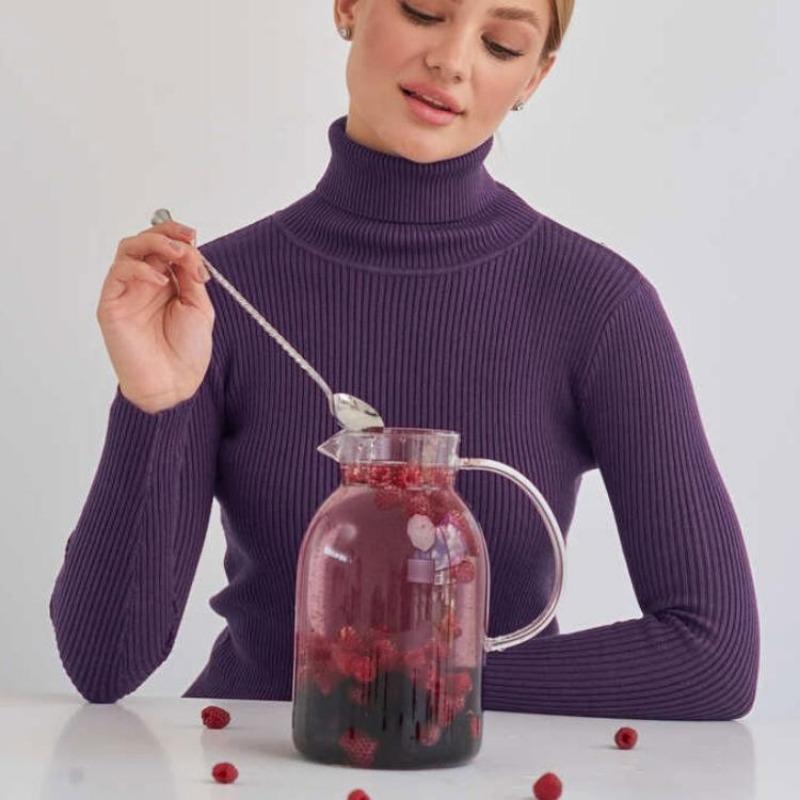 

Водолазки, пуловеры, свитера, женские осенне-зимние рубашки для начинающих, короткие облегающие джемперы с длинными рукавами, однотонные топы One Size темно-фиолетового