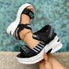 2025 New Women Wedge Sandals Trend Fashion Comfortable Shoes Women Lightweight Casual Beach Platform Sandals Zapatos De Mujer