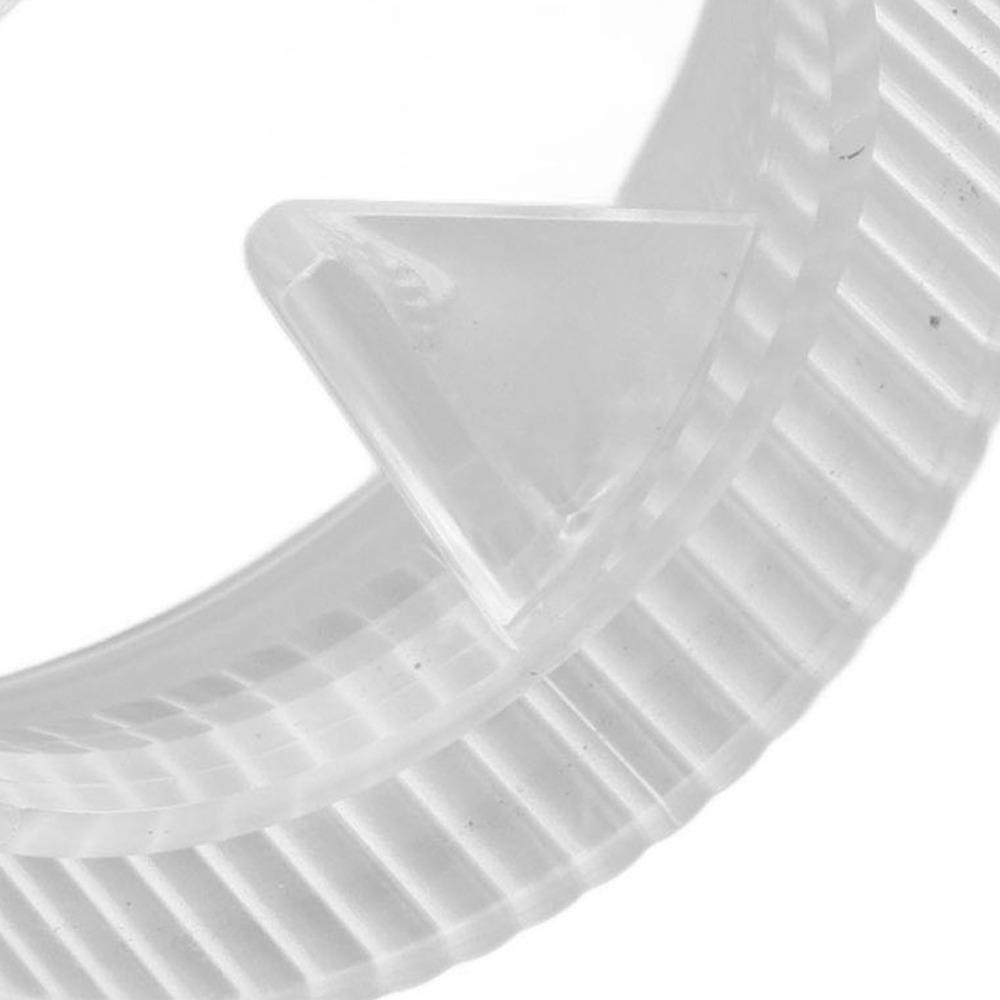 Splash Proof Design Moka Pot Dosing Funnel Transparent/Black Coffee Dosing Ring For Moka Pot