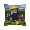 Fronha Quadrada Bombeiro Sam Capas de Almofada Bombeiros Fronha Decorativa Personalizada de Poliéster para Cama 18"
