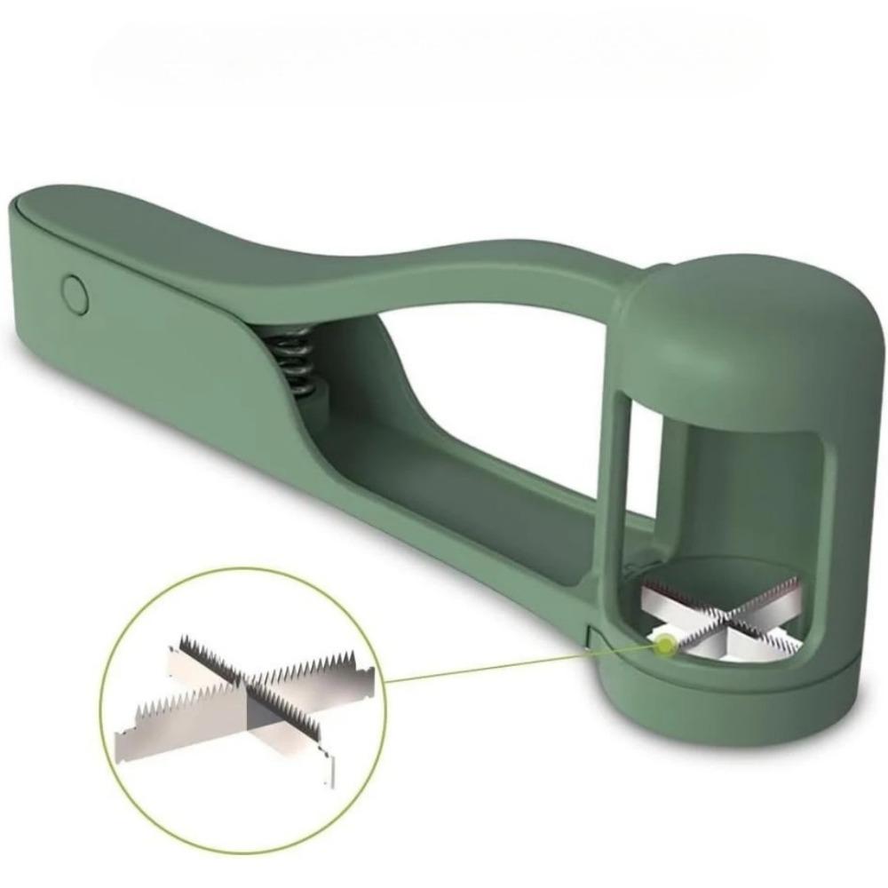 Fruit Slicer Press Type Sharp Stainless Steel Blade Grape Cherry Strawberry Tomato Salad Quarter Cutting for Kitchen Gadget