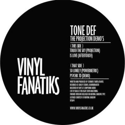 12inch Record TONE DEF - The Projection Demo's EP VFS044 Vinyl Fanatiks 2022 UK Dance & Electronica