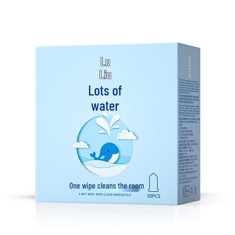 Mingliu Ultra Thin Long-Lasting Dotted Condoms with Hyaluronic Acid - 10 Pack