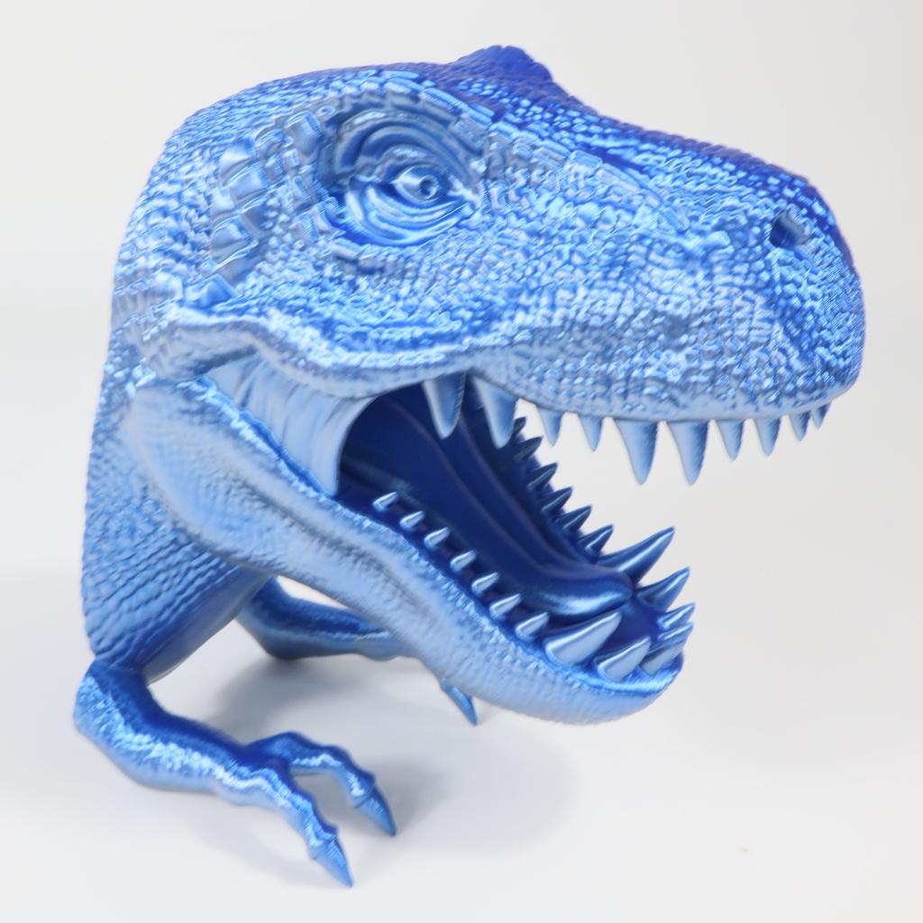 3D printed Tyrannosaurus rex dinosaur avatar multifunctional ornament suitable for desktop decoration and office display