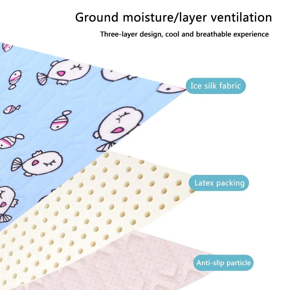 Breathable Dog Cooling Mat Summer Pet ColdBed for Small/Big Pet Dampproof Nonslip Pet Blanket Dog Sleeping Pad Camas Para Perros