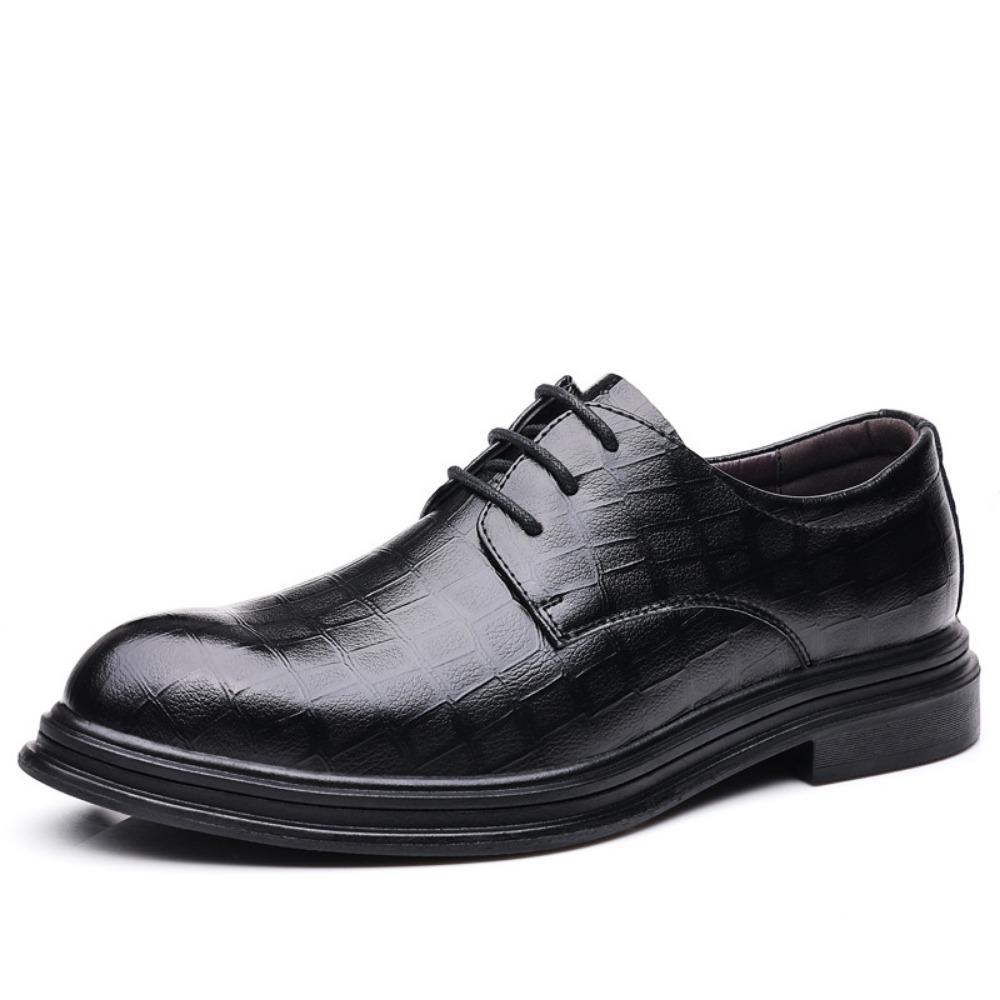 

Mens Leather Shoes Business Formal Casual British Groom Wedding Soft Sole Breathable Oxfords 43
