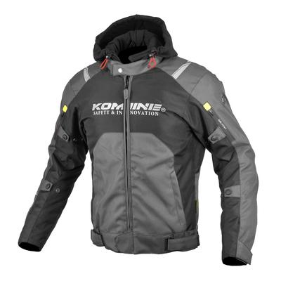 Giacca invernale protettiva per moto grigio basalto M JK-5961