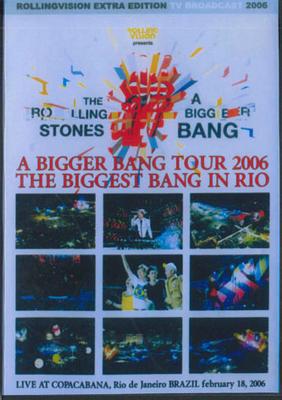 DVD ROLLING STONES - A Bigger Bang Tour 2006 The Biggest RV2006TV1 NOT ON LABEL Unknown Music Video Used
