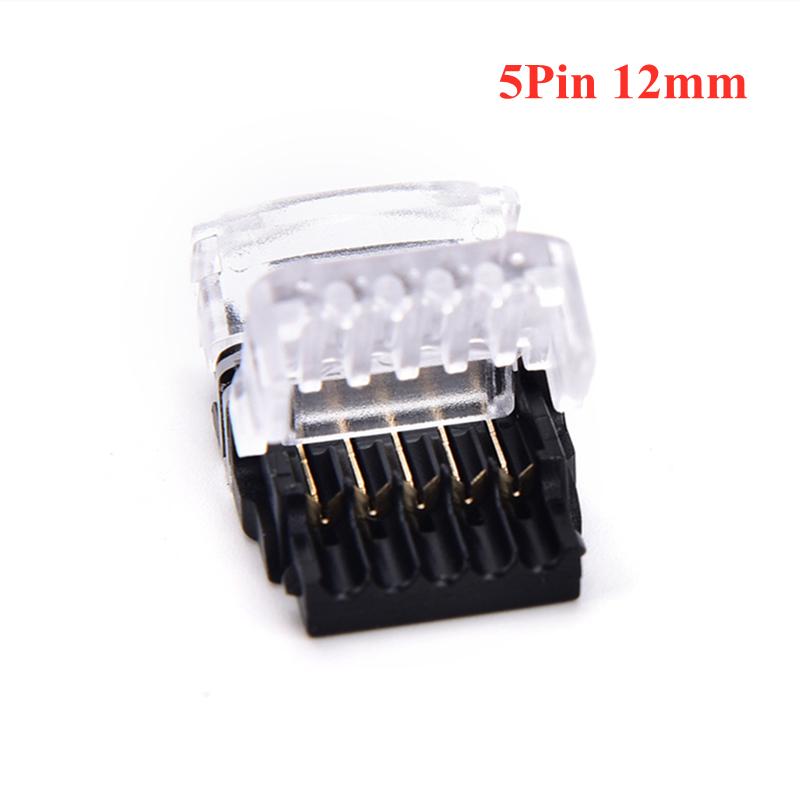 1PC 2Pin/4Pin/5Pin Waterproof IP65 SMD 5050 5630 LED Tape Light Connection Conductor LED Strip To Wire Connector 8mm/10mm/12mm
