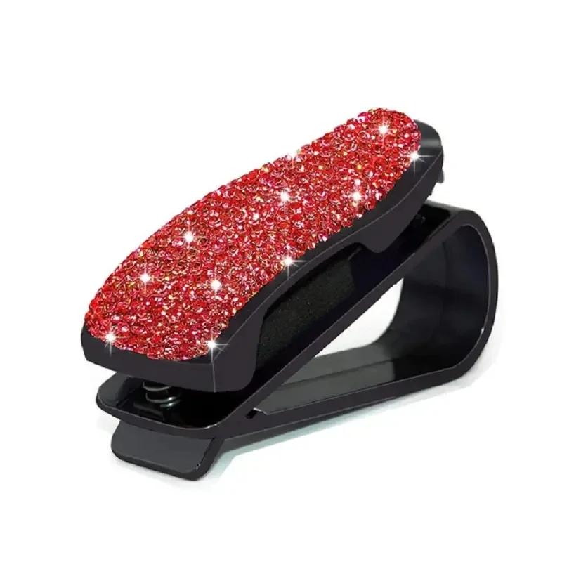 Universal Car Glasses Case Auto Sun Visor Glasses Holder Sunglasses Clip Card Ticket Holder Pen Case Clip Box Accessories