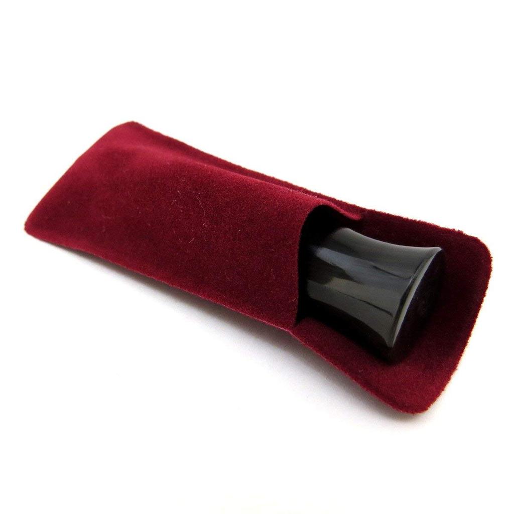 Kassa bullet stick black buffalo length 8cm x diameter great for Abbey leather (natural horn) approx. approx. 1.8cm (also stick!!)