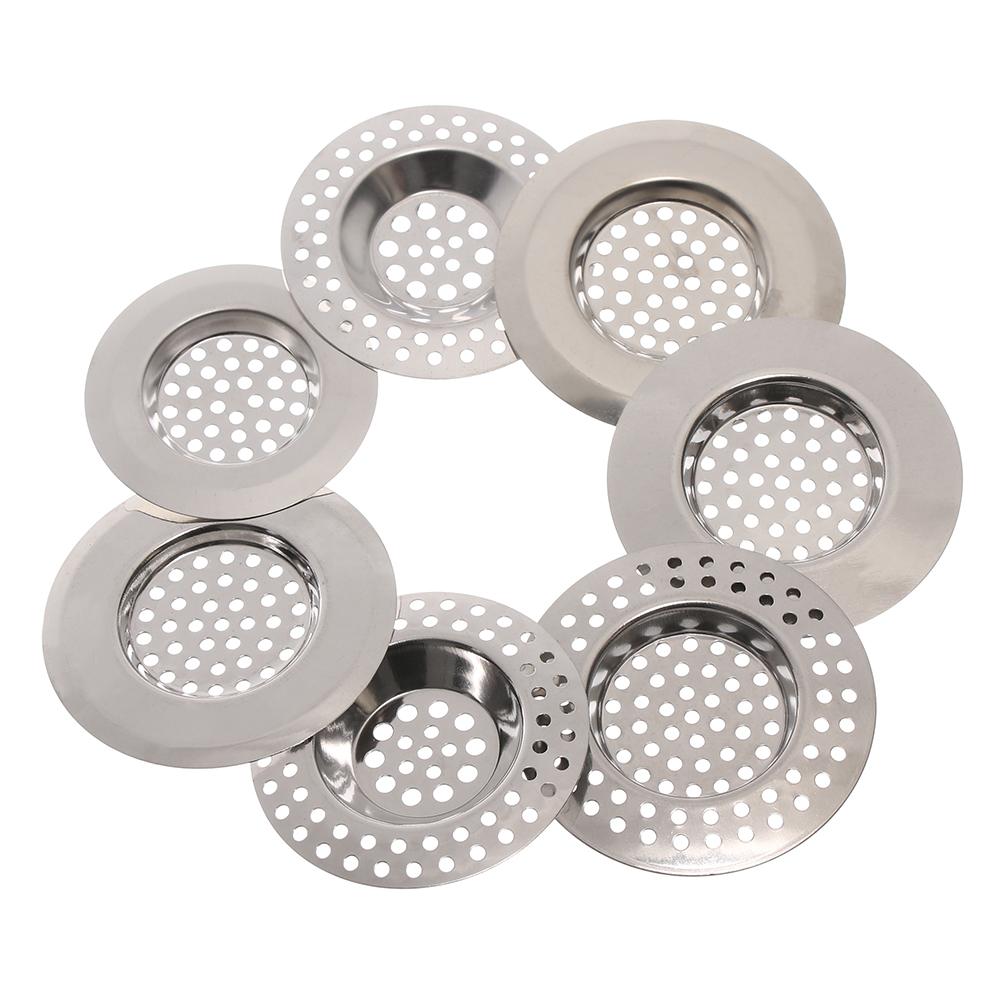 1PC Kitchen Sink Strainer Bath Basin Drain Filter with Large Wide Rim Catcher Cover Cap Plug