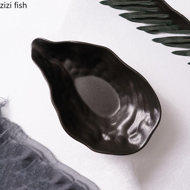 Keramická miska na ústřice, talíř na polévku, misky na ovoce, salátové misky, misky na nudle, restaurační nádobí, sashimi disk, dezertní talíř