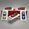 Sk 1:64 599Xx Evo Simulação Carro Esportivo Modelo Diecast Liga Mini Veículo Colecionável Hobby Display Brinquedo Para Amantes de Carros
