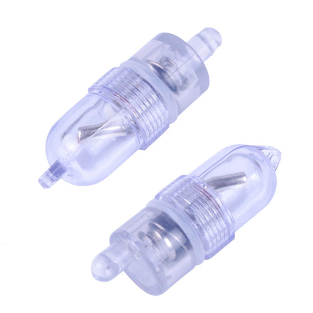 2Pcs Sensitive Bite Baits Alarm Lamp Fishing Rod Tip LED Light Outdoor Fishing Equipment Accessories Easy Installation