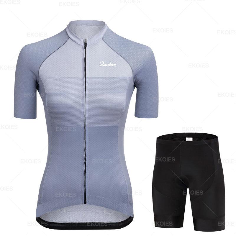 Woman Cycling Clothing Summer Short Sleeves Cycling Set Ropa Ciclismo Cycling Jersey Set Bicycle Clothing Riding Bike Clothes