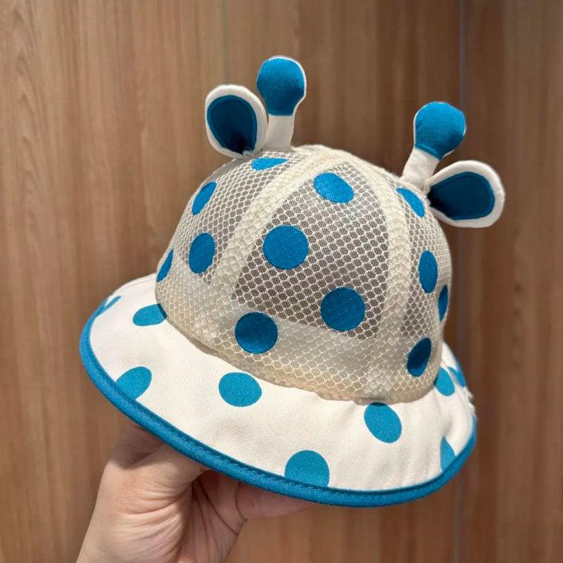 Cotton Hat Summer Mesh Fisherman Hat Cute Boy's Travel Sun Hat Sun Hat Thin Design Children's Sun Protection Hat