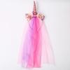 Children's Unicorn Mesh Headband Kids Accessory Hair Wear Hoop Colorful Lovely Headdress Fashion Party Hairwear