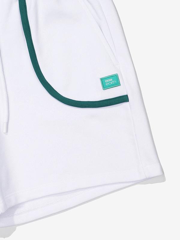 BBC EARTH W Terry Shorts_White