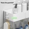Storage Rack Toilet Tank Organizer Large Capacity Strong Load-bearing Waterproof