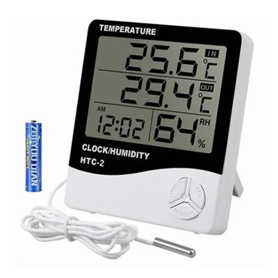 Digital Hygrometer Thermometer Home Temperatur Feuchtigkeit Monitor mit Externe Wasserdichte Sonde für